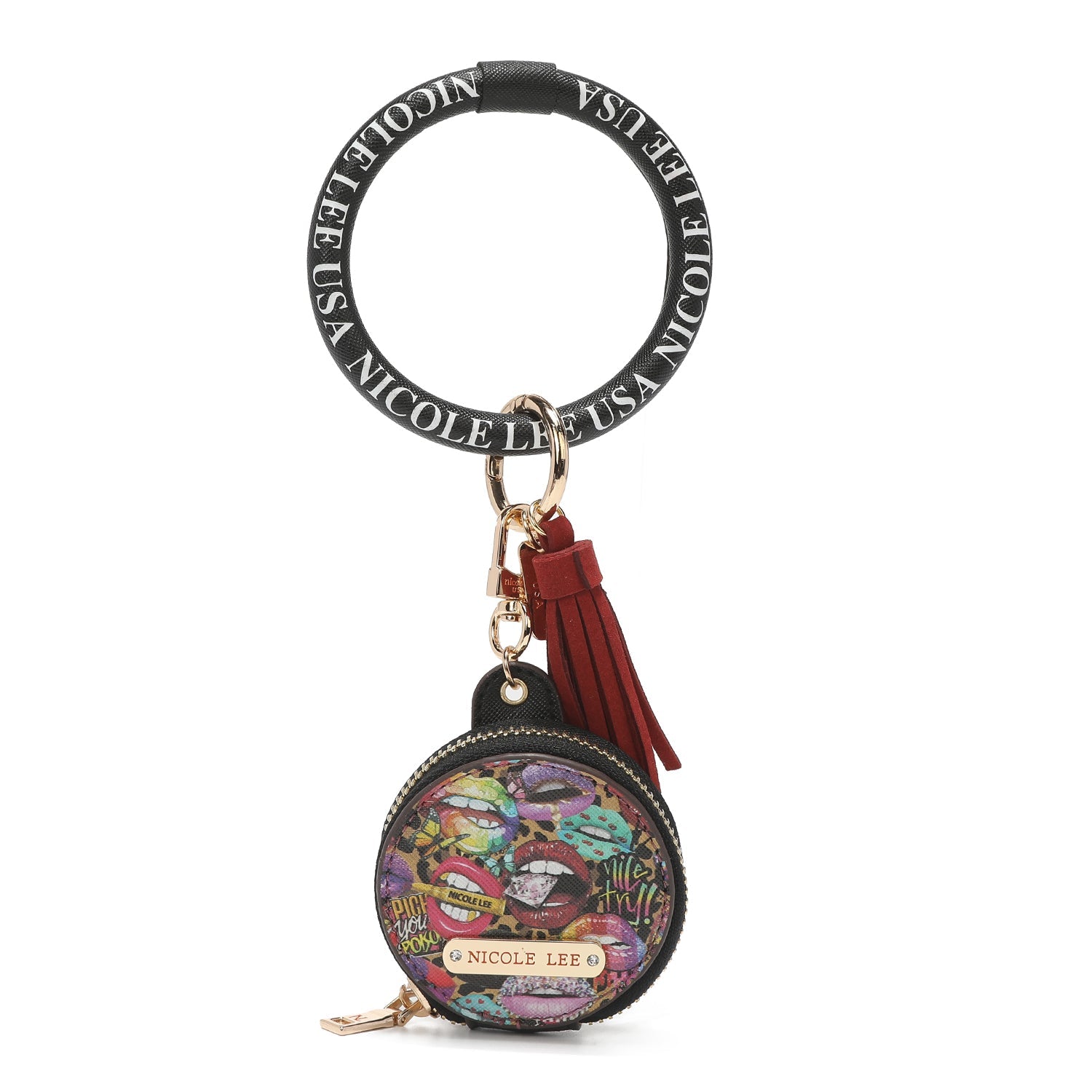 PULSERA CON LLAVERO Y PORTA AUDIFONOS-6