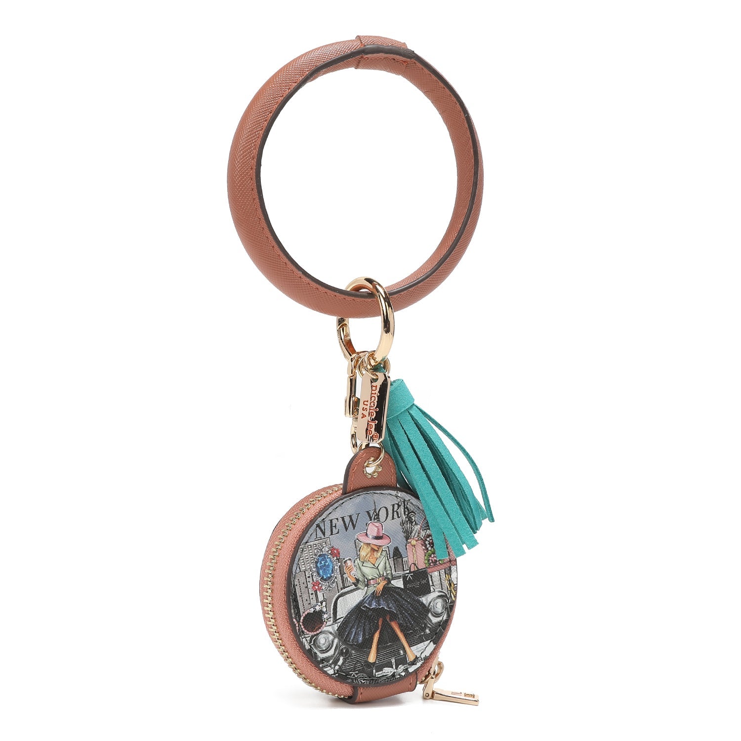 PULSERA CON LLAVERO Y PORTA AUDIFONOS-4