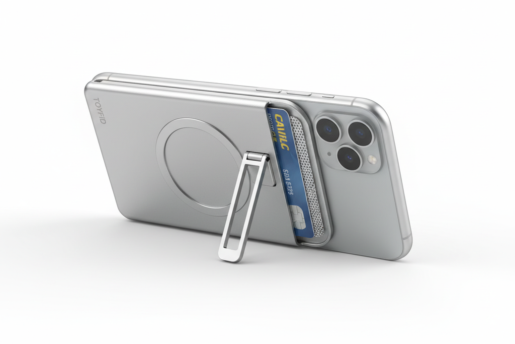 Cartera TOYFID - Producto con iPhone