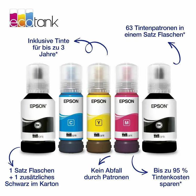 Impresora Multifunción Epson C11CL404402 - Imprime Escanea Copia Oficina Hogar