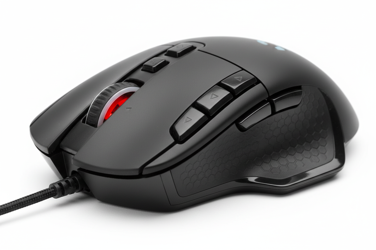 Ratón Logitech - Detalle botones