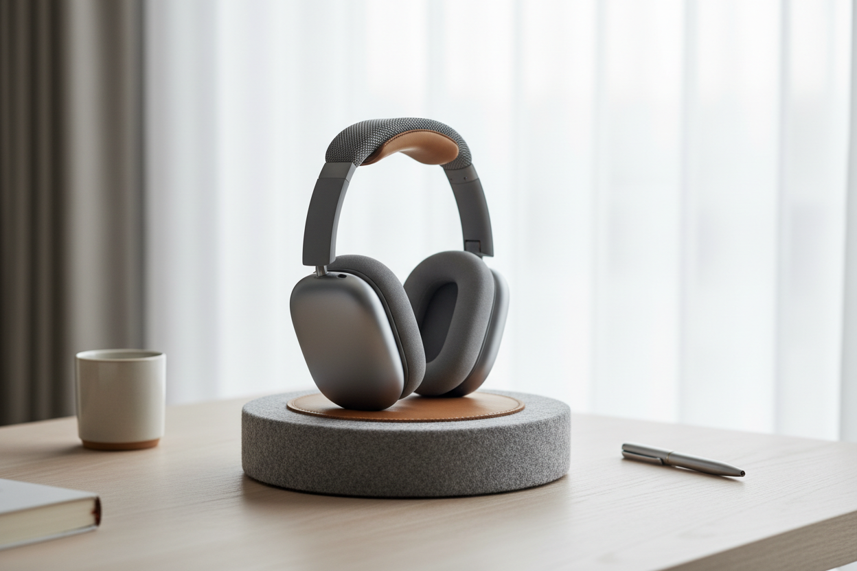 Soporte AirPods Max - Elegancia artesanal