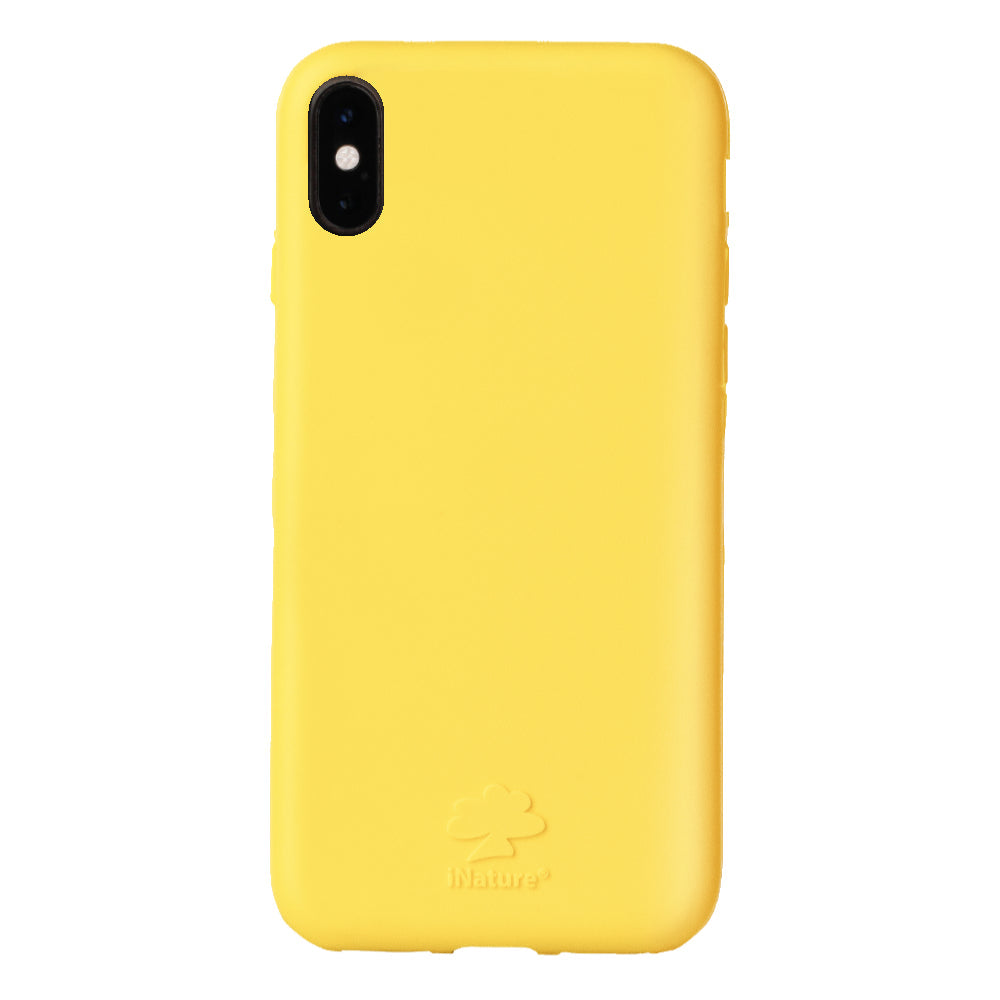 Custodia iNature iPhone XS Max - Giallo-0