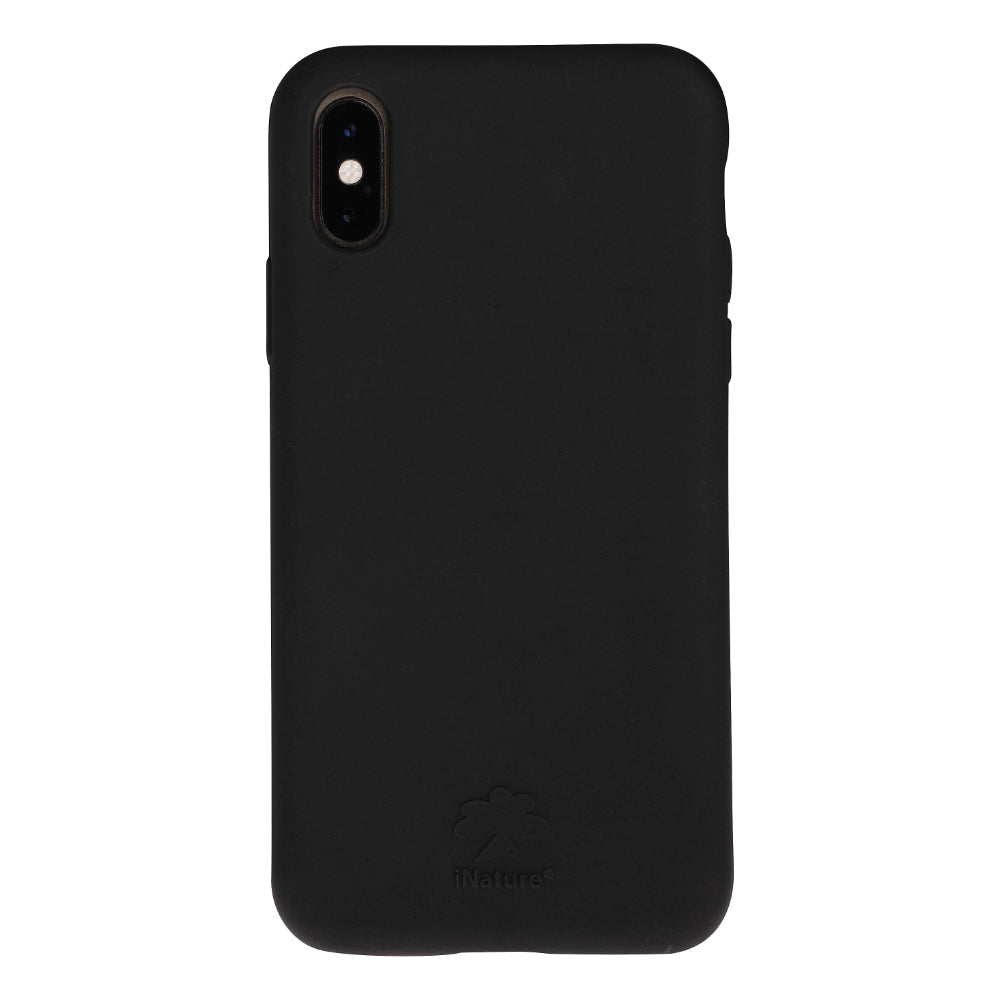 Custodia iNature iPhone X/XS - Nero Vulcano-0